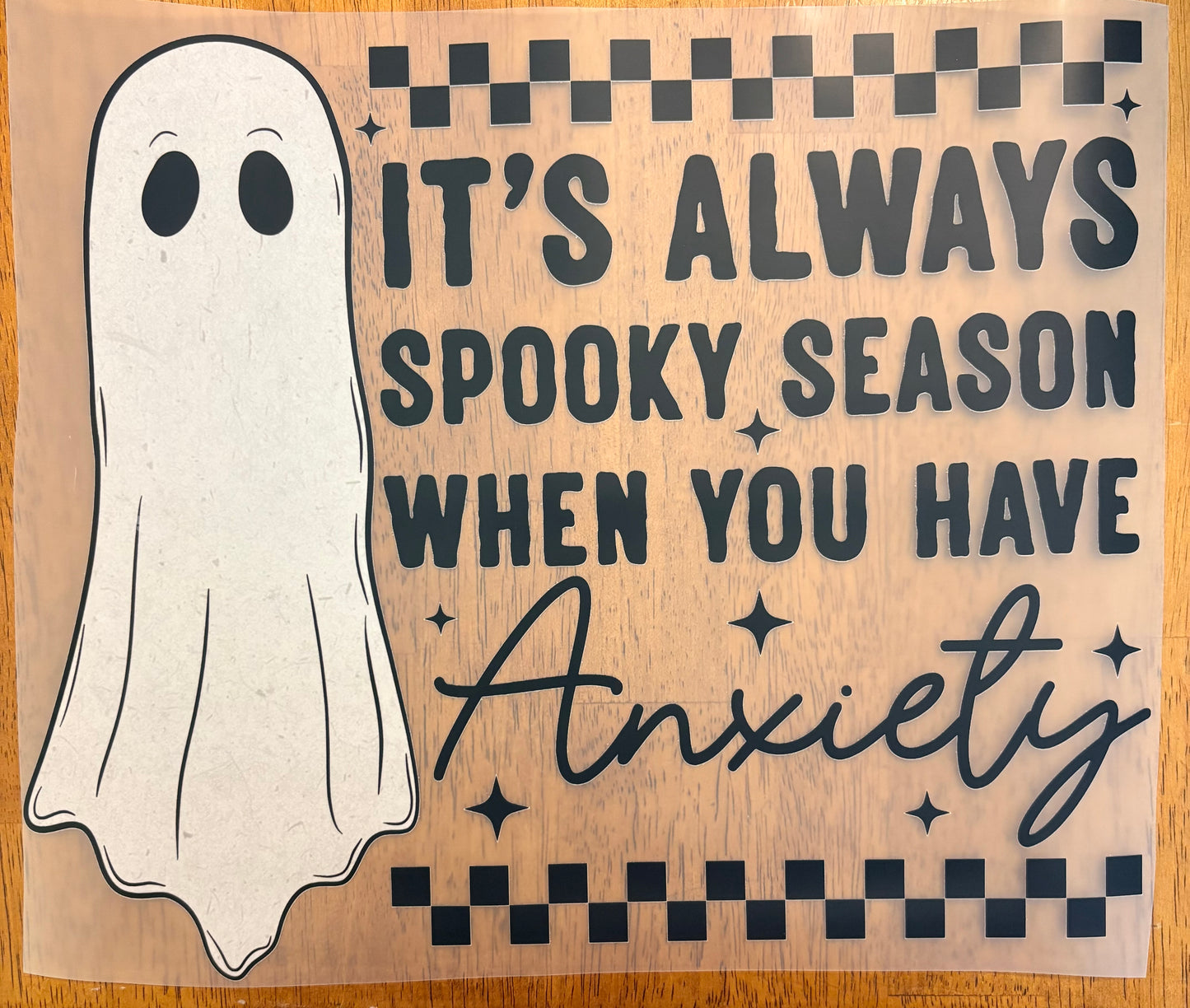 “It’s always spooky season when you have anxiety”