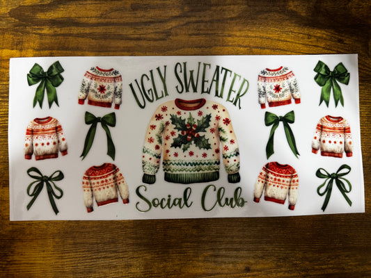“Ugly sweater” Wrap #285