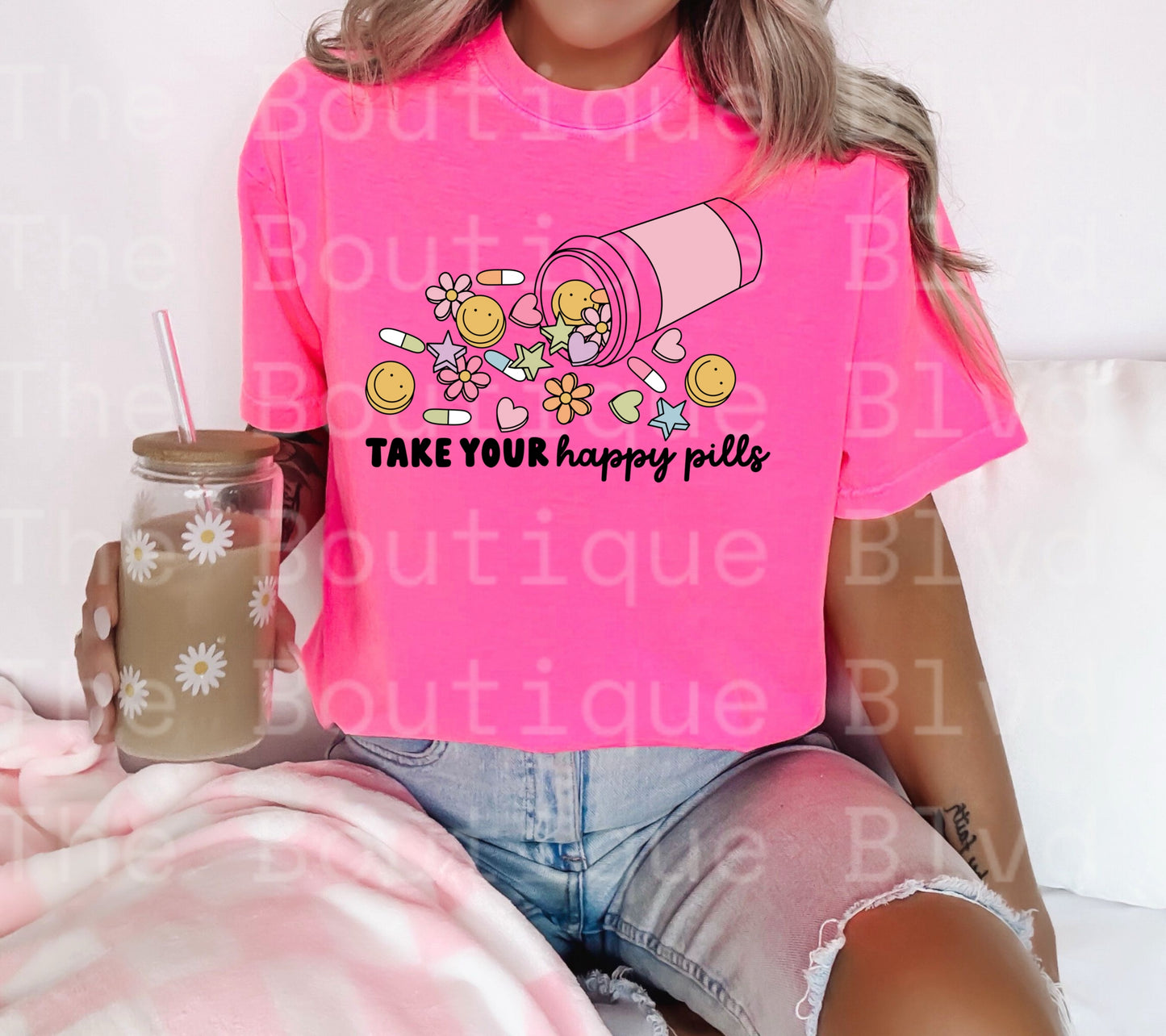 “Take your happy pills" t-shirt