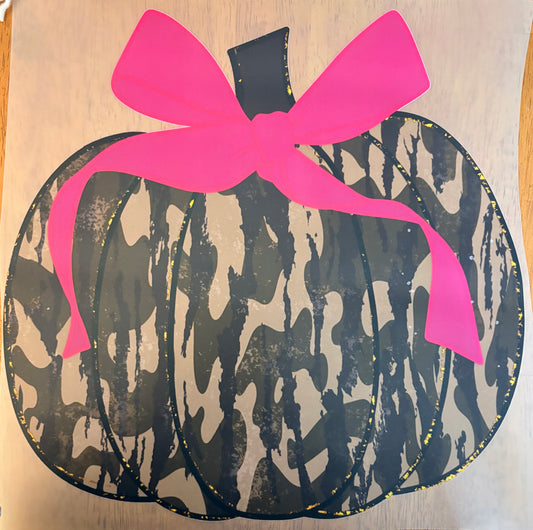 “Camo pumpkin”