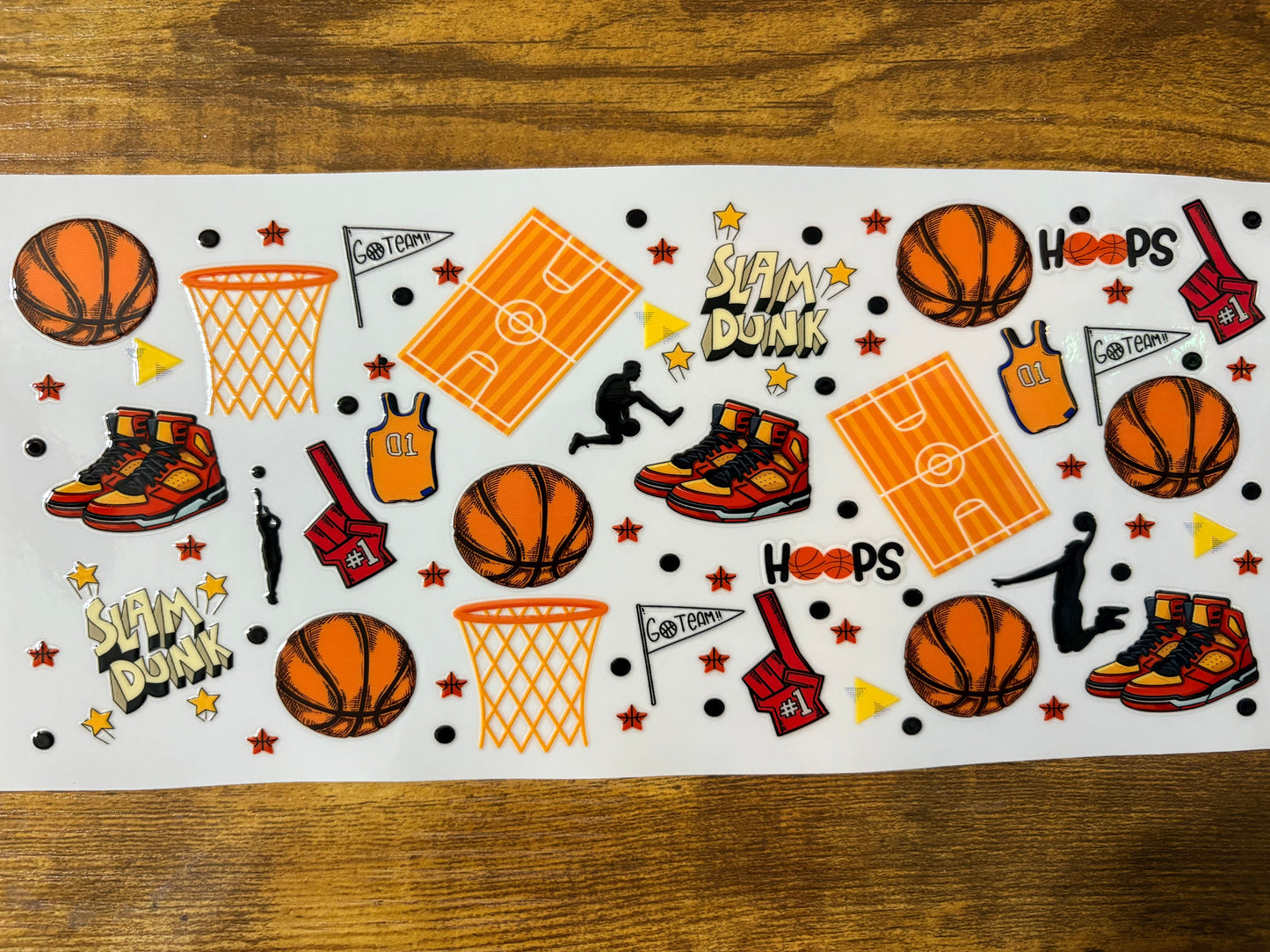 “Slam dunk” Wrap #83A