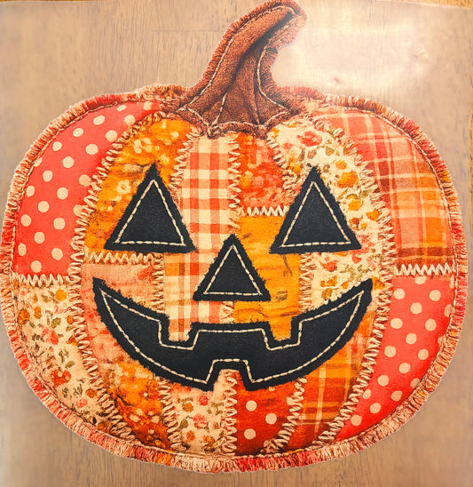 “Pumpkin cloth patch”