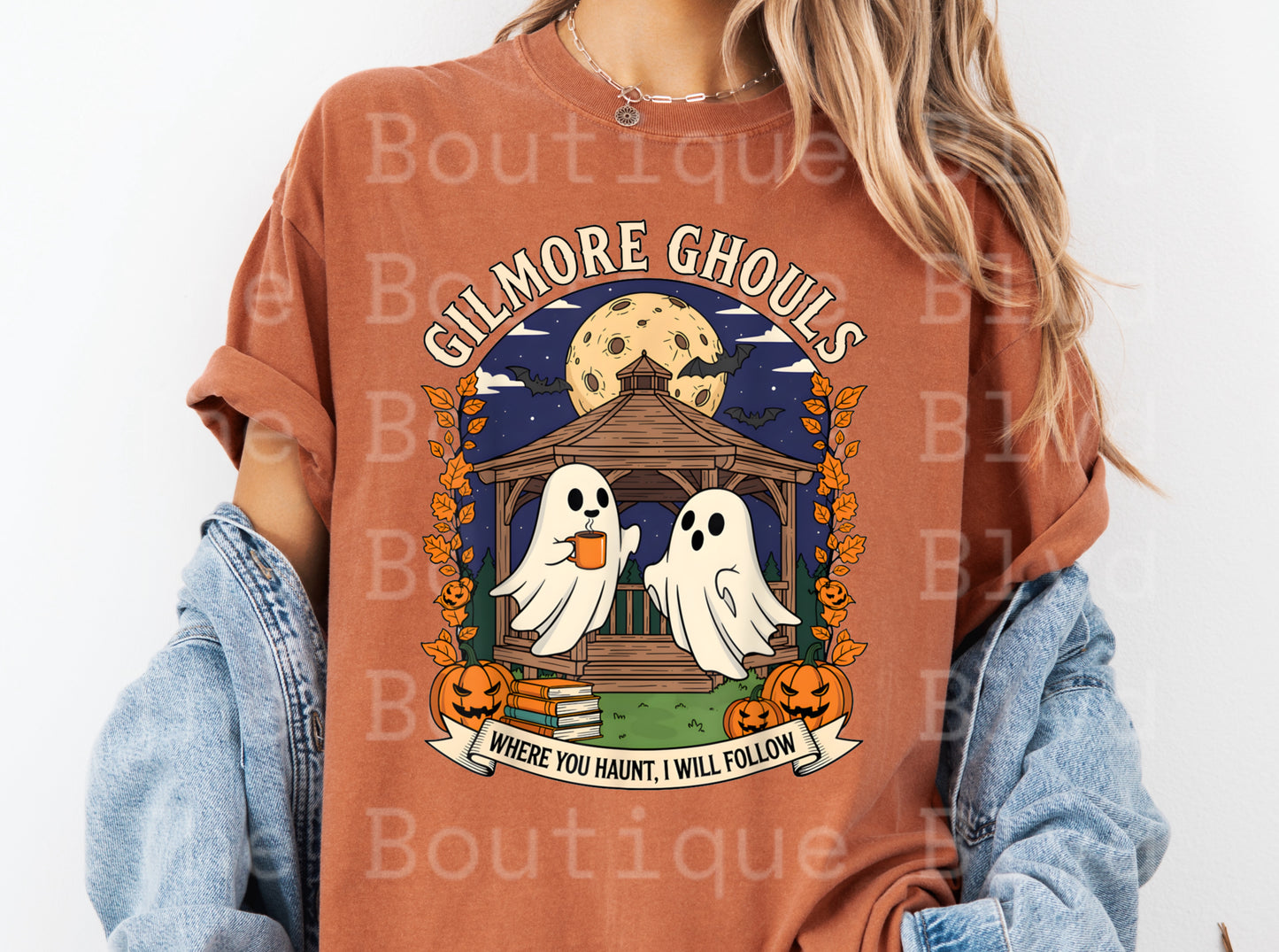 “Gilmore Ghouls" t-shirt