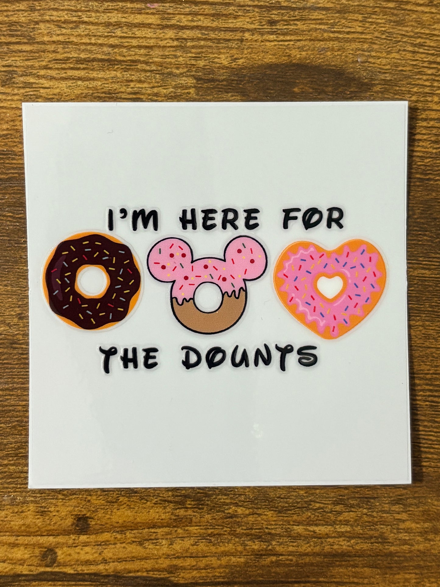 "MULTIPLE DSNY SNACKS” Decals