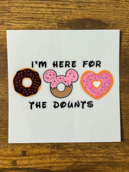 "MULTIPLE DSNY SNACKS” Decals