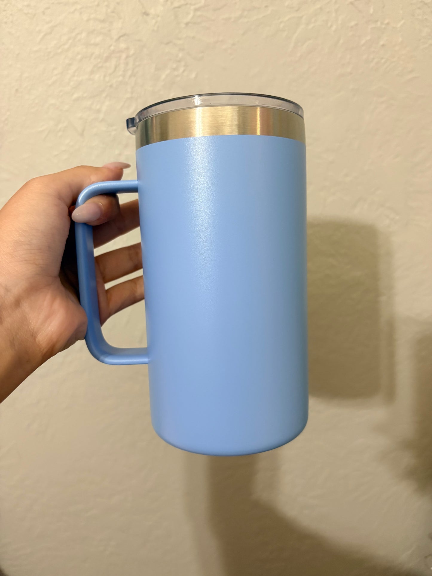 22oz BLUE INSULATED Mug