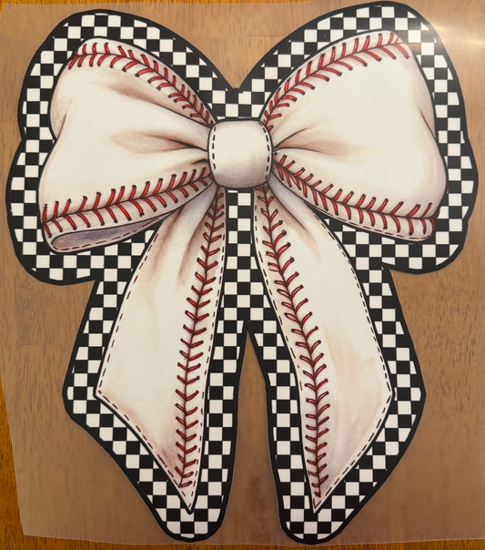 "Baseball bow"