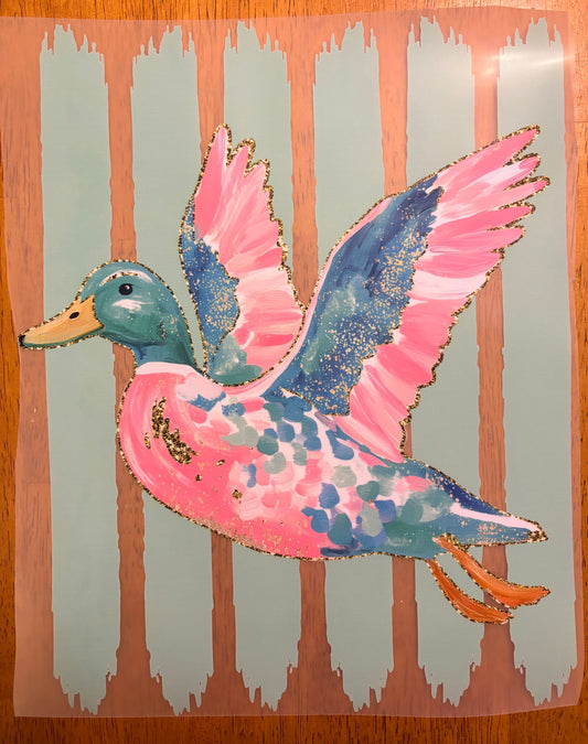 "Flying duck"