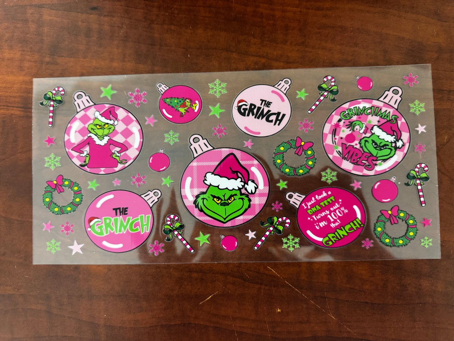 “Pink green man” Wrap #276