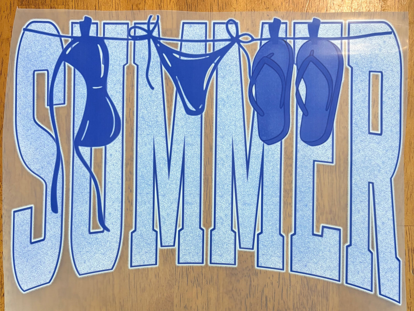 “Summer clothing line”