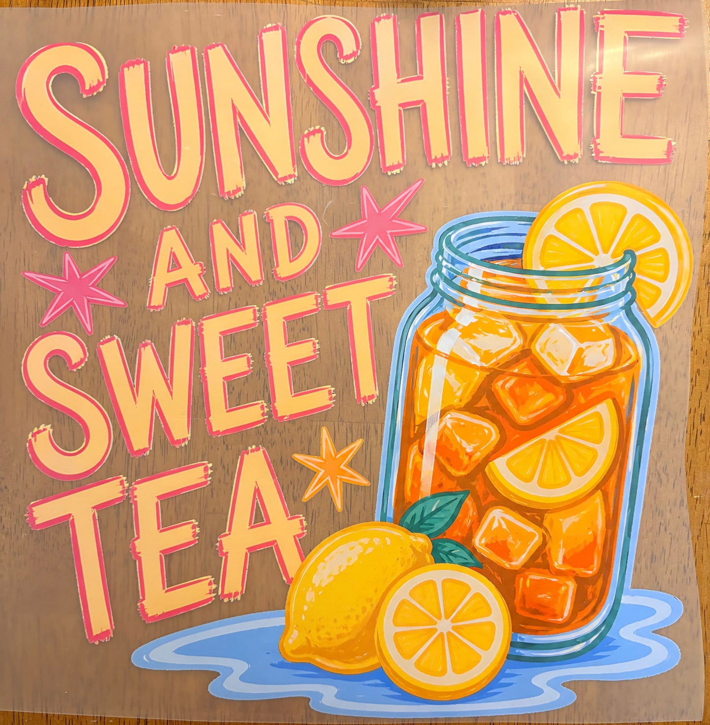 “Sunshine and sweet tea”