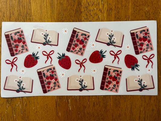 “Strawberry books" Wrap #51