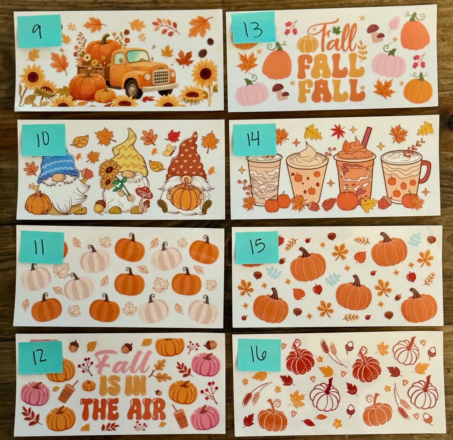 “Fall" Wraps
