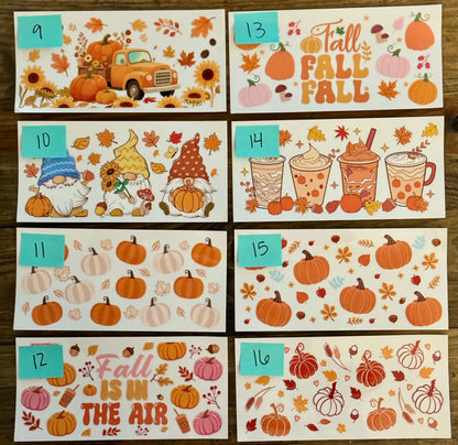 “Fall" Wraps