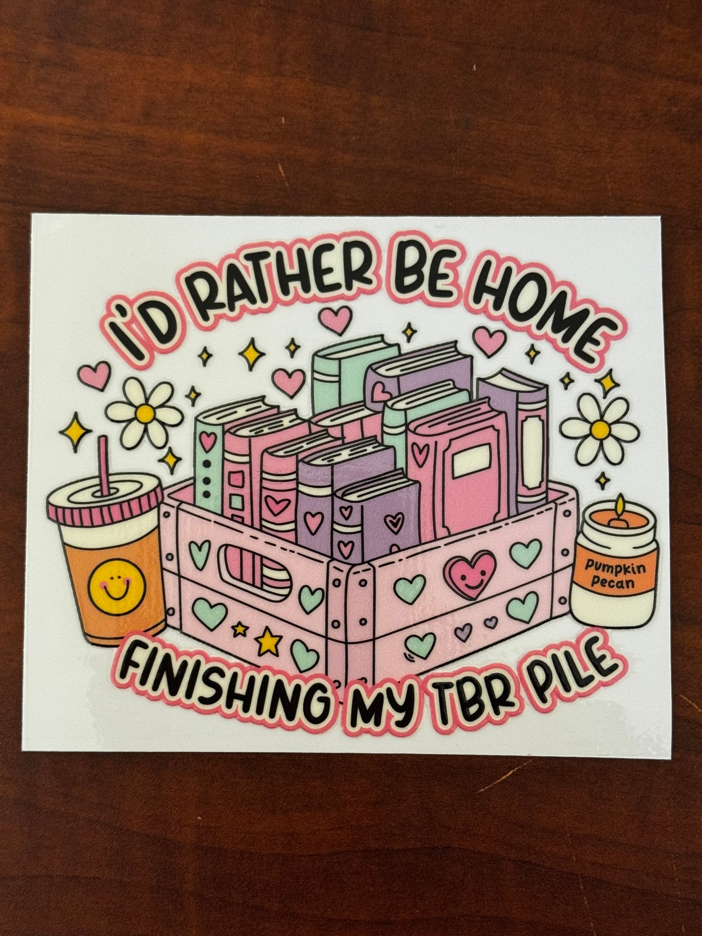 “I’d rather be home” Decal