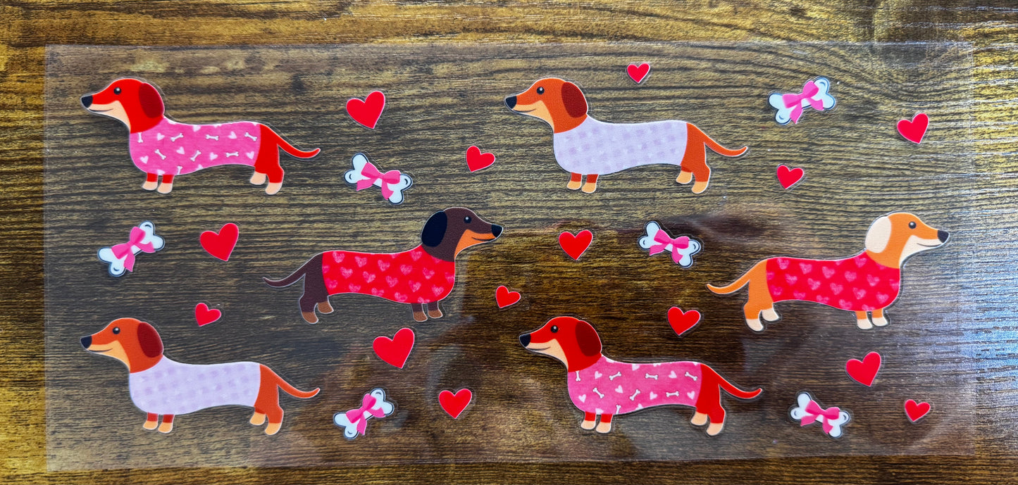“Vday Weenie dog" Wrap #98