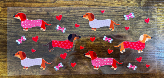 “Vday Weenie dog" Wrap #98