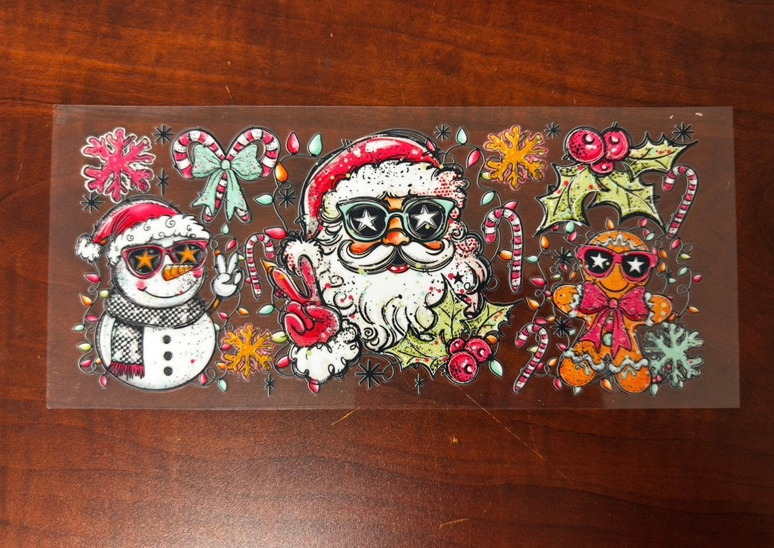 “Retro Santa” Wrap #324