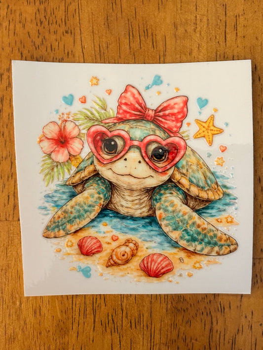 "Sea turtle” Decal