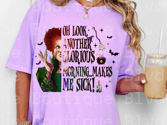 “Another glorious morning” t-shirt