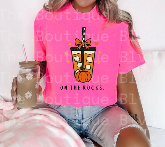 “On the rocks" t-shirt