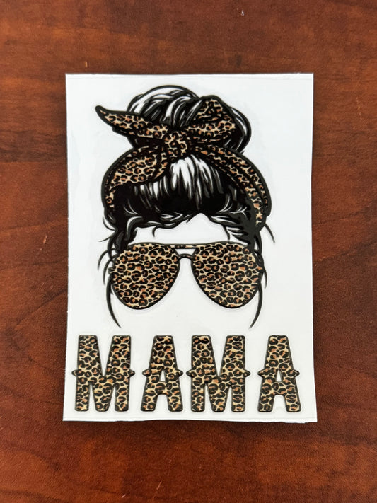 “Cheetah mama” Decal