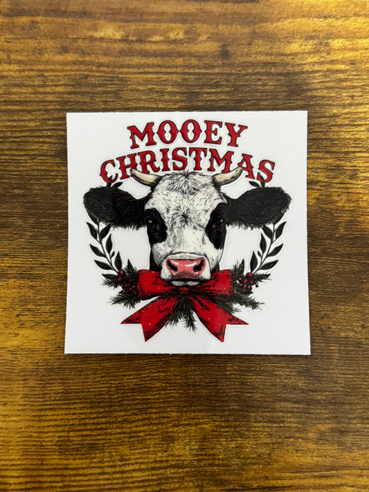 “Mooey Christmas” Decal