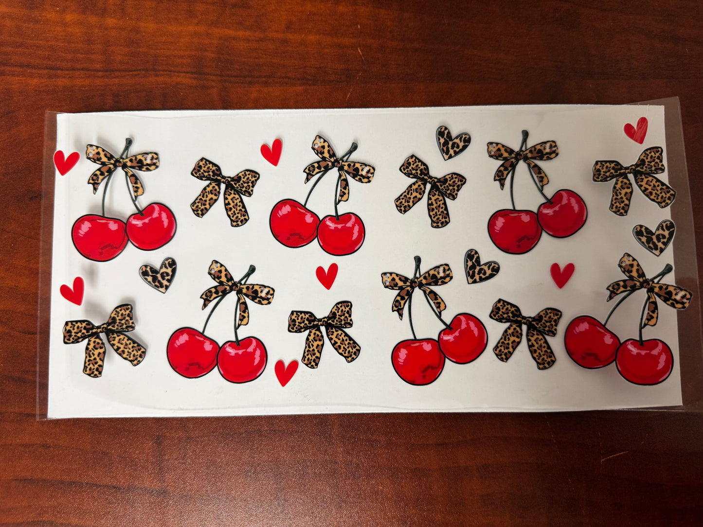 “Leopard cherries” Wrap #235