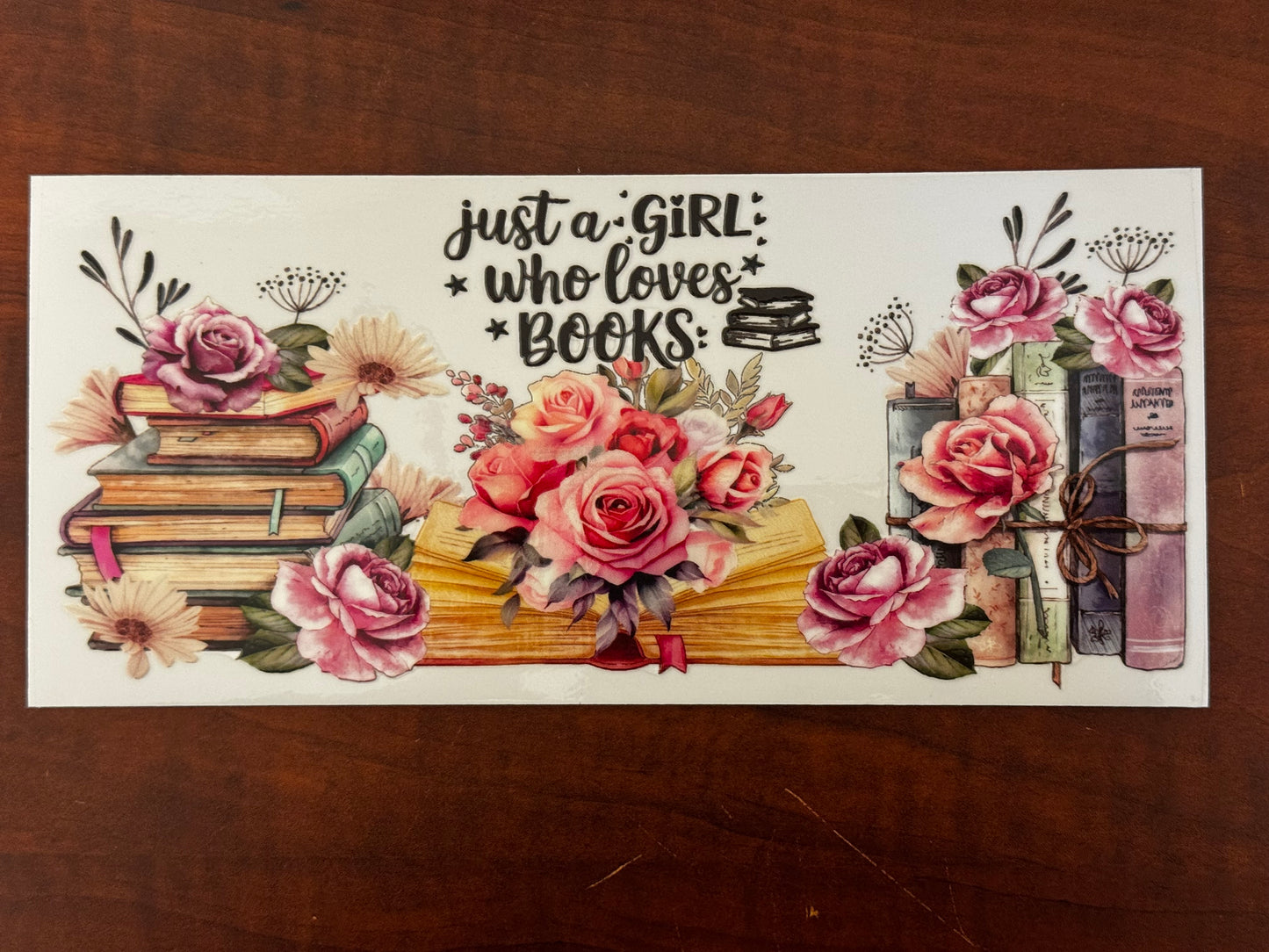 “Just a girl who loves books” Wrap #338