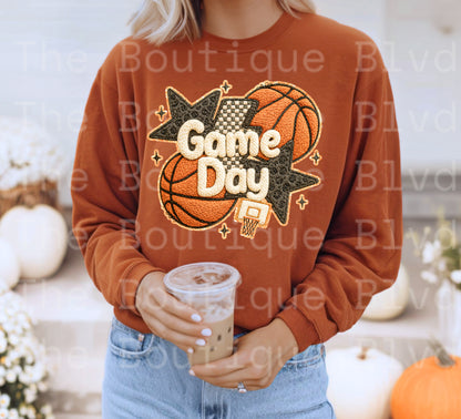 “Faux yarn game day”