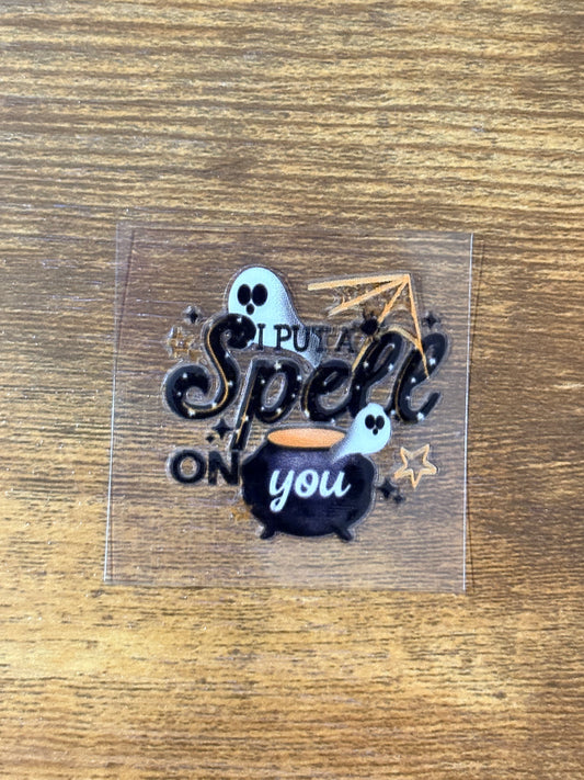 “I put a spell on you” Shot glass decal