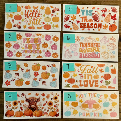 “Fall" Wraps