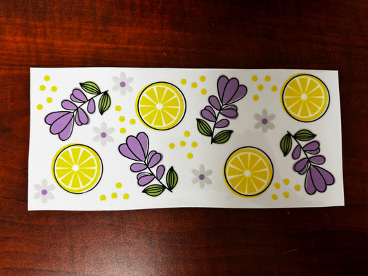 “Lemon lavender” Wrap #379