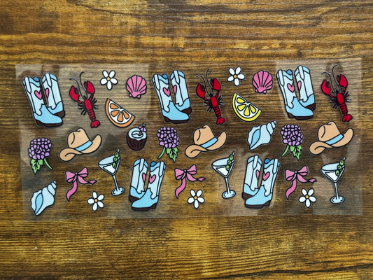 “Coastal summer” Wrap #5