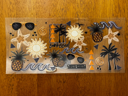 “Sun-kissed & sunshine" Wrap #84