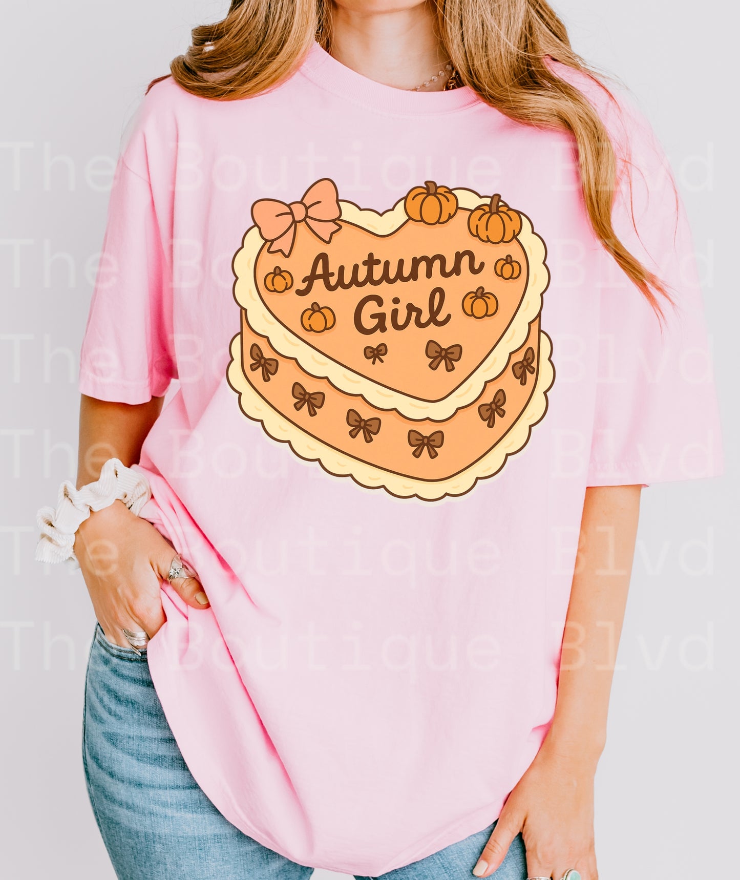 “Autumn girl cake" t-shirt
