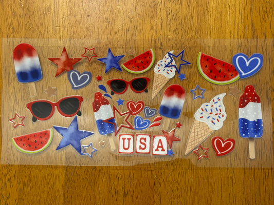 “USA icecream" Wrap #58