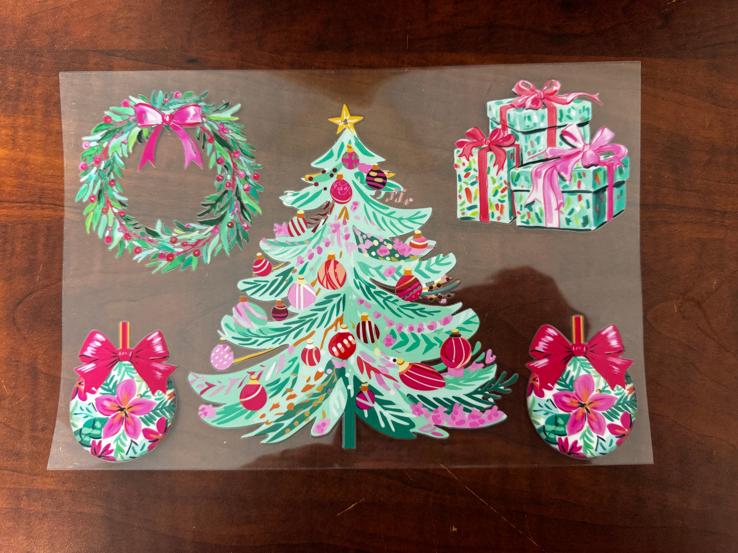 “Retro Christmas” 40oz Decal