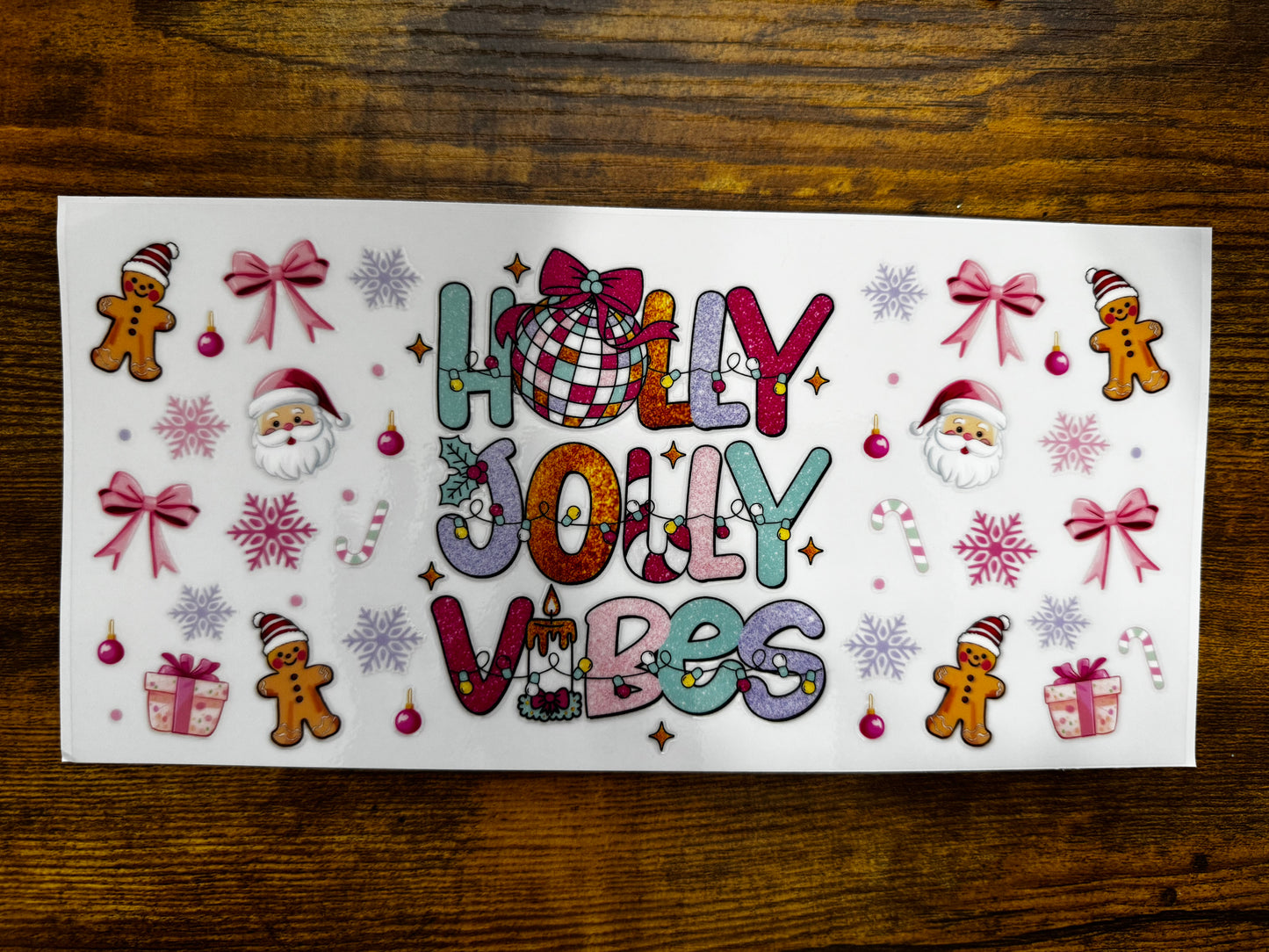 “Holly Jolly Vibes” Wrap #349