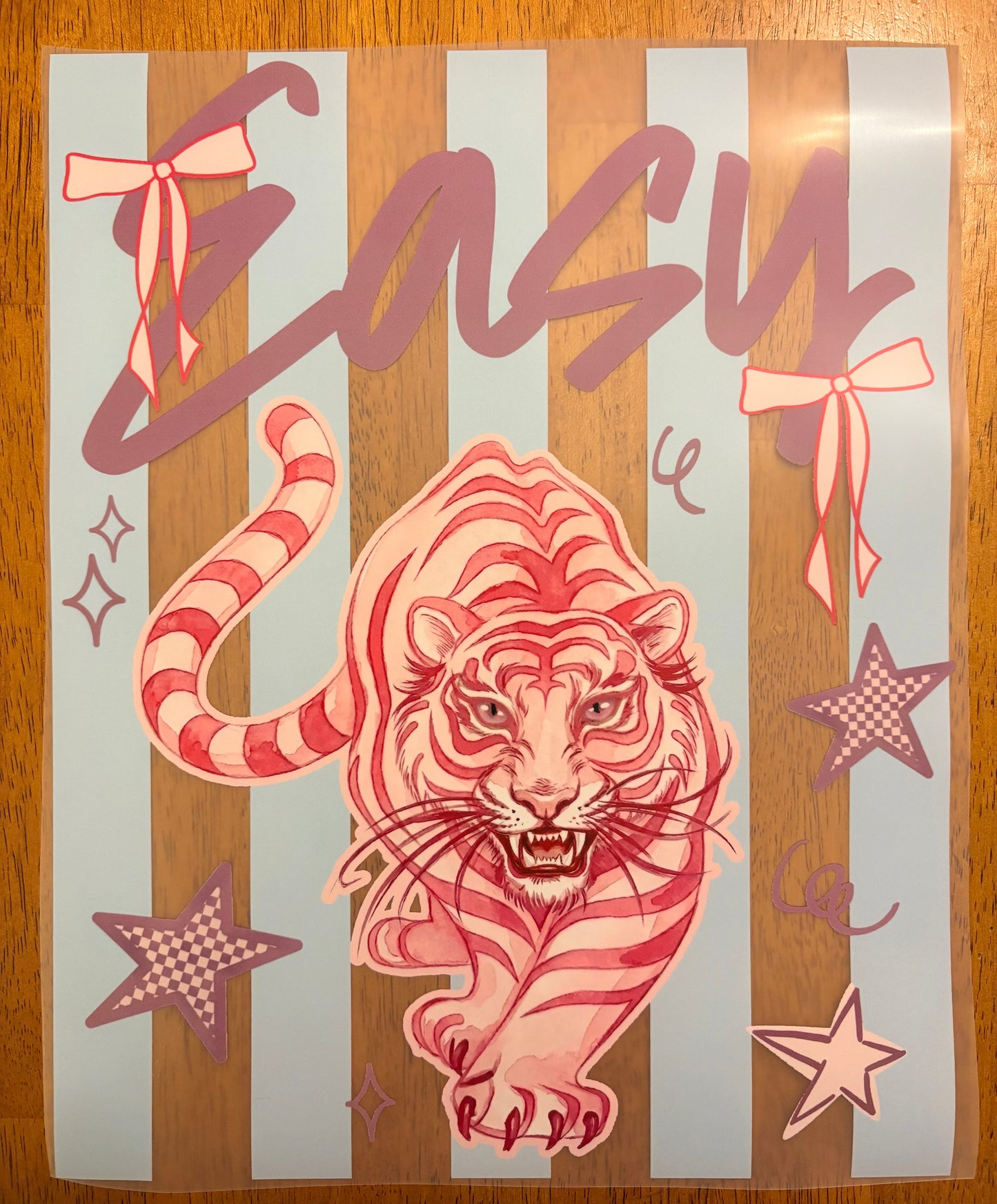 "Easy tiger"