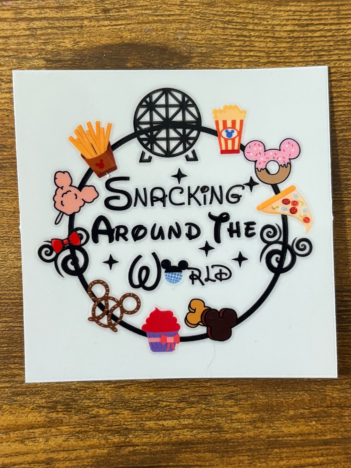"MULTIPLE DSNY SNACKS” Decals