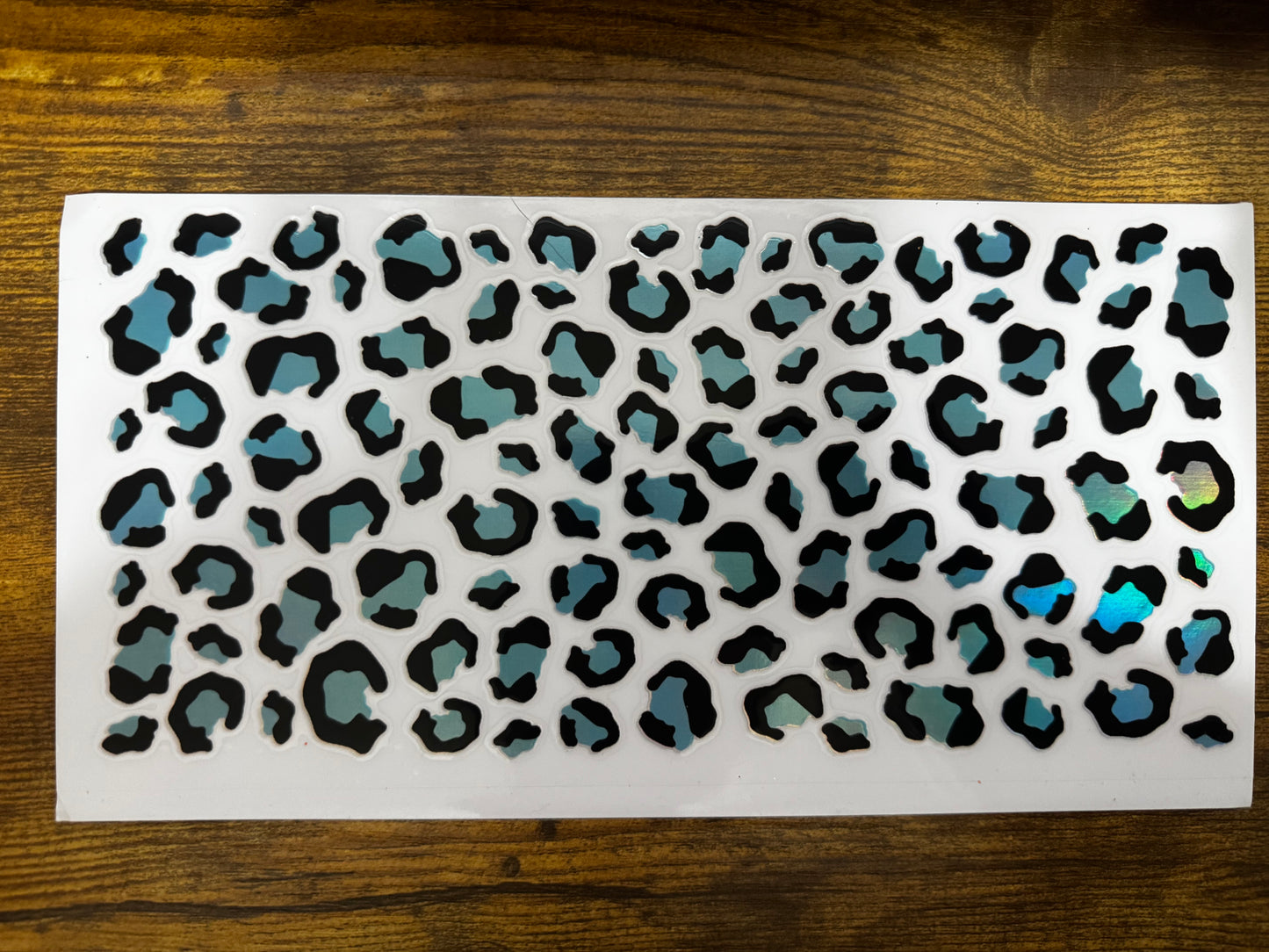“Blue cheetah halo” Wrap #267