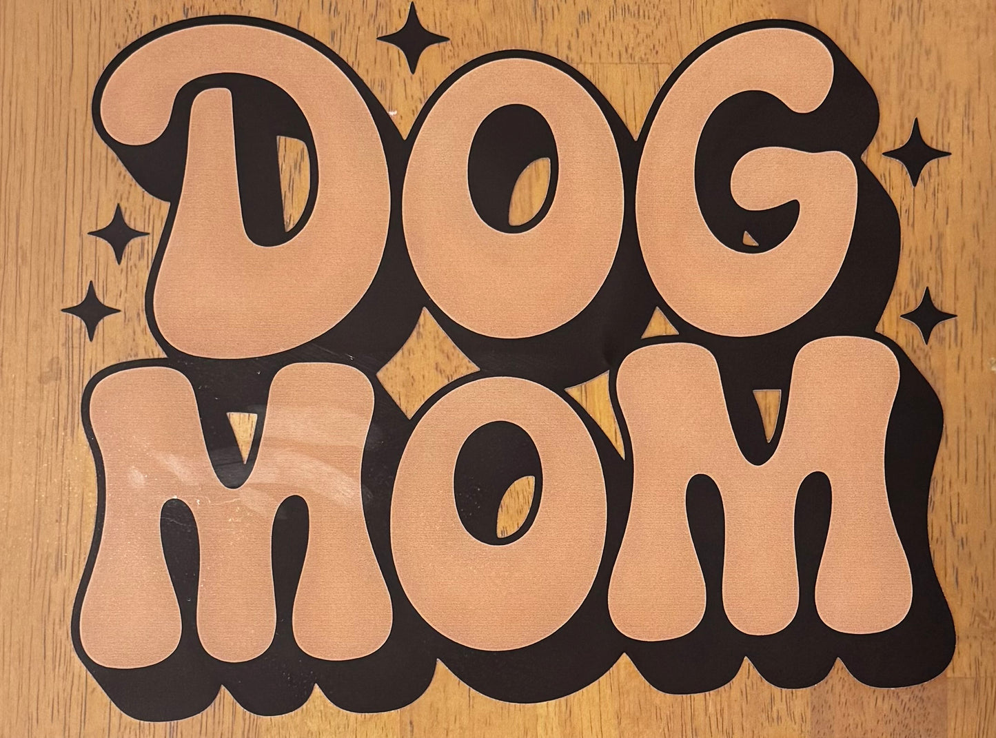 “Retro dog mom”