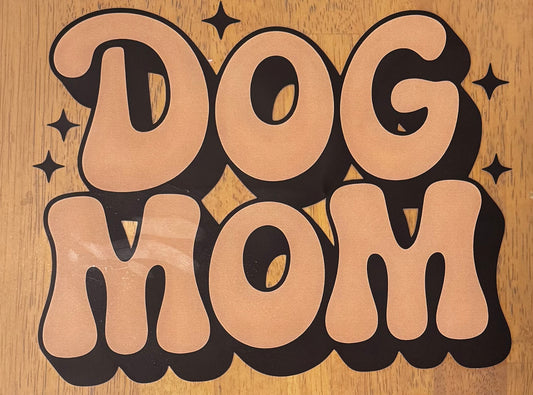 “Retro dog mom”