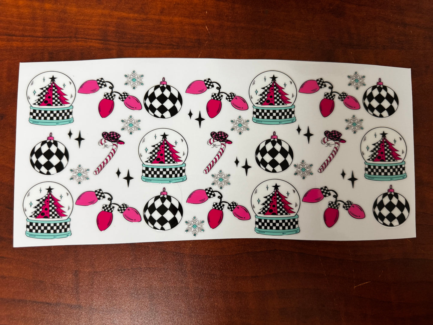 “Checkered Christmas” Wrap #363