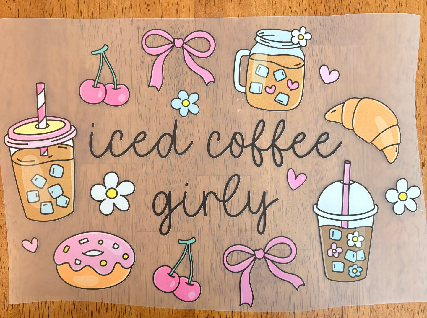 “Iced coffee girly”