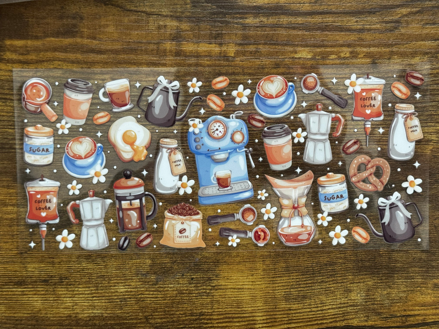 “Vintage coffee" Wrap #17