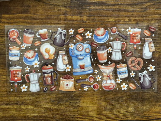 “Vintage coffee" Wrap #17