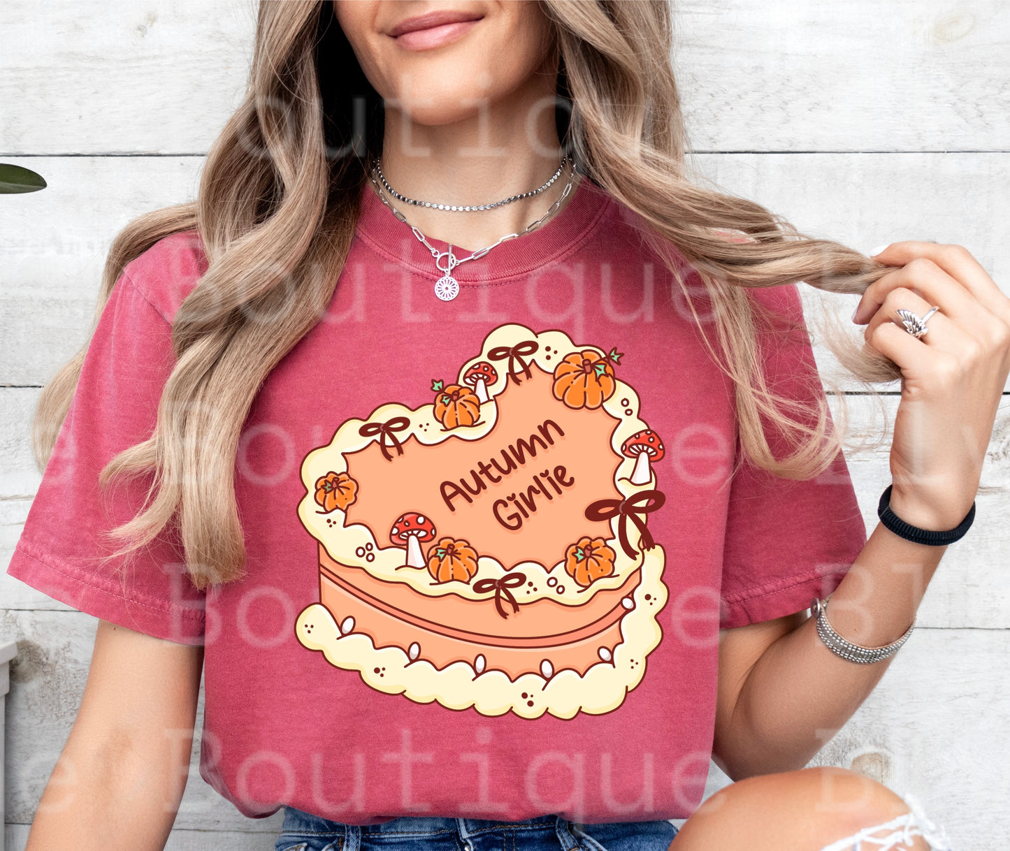 “Autum Girlie cake" t-shirt