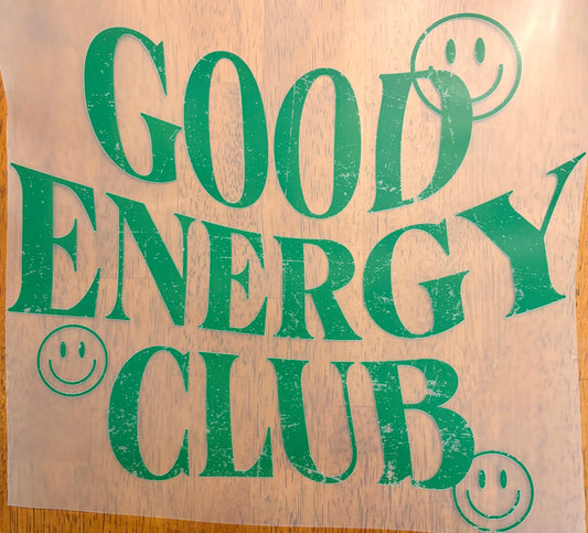 “Good energy club”